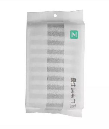 Полотенце Xiaomi ZSH Stripe Series 145*70 Grey (Банное)