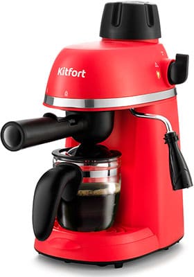Кофеварка KitFort KT-760-1 (красная)
