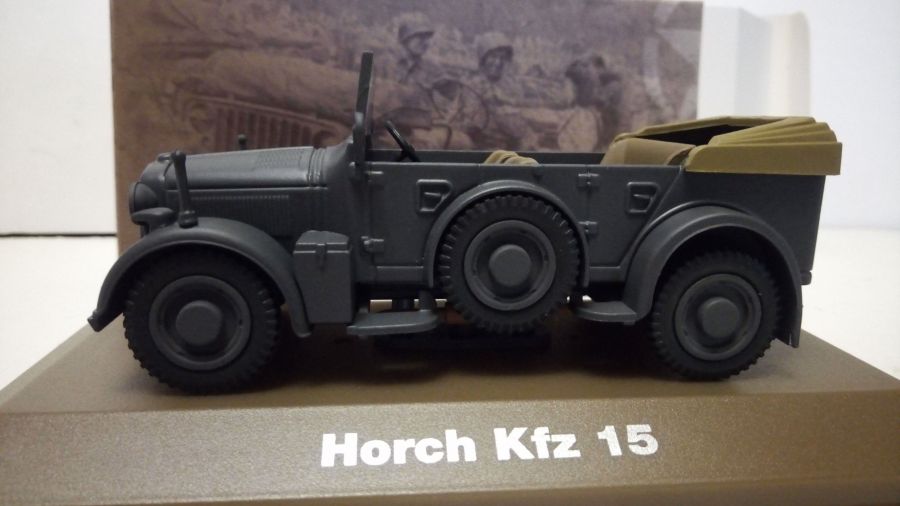 Kfz 15 Horch   в масштабе 1/43 (Atlas-IXO)