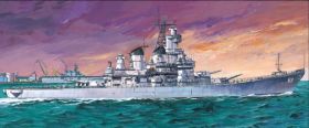 Сборная модель крейсер США Миссури линкор военный корабль 1:700