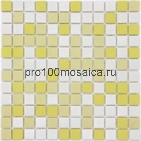 Мозаика из керамогранита неглазурованная с прокрасом в массе Saturno 30х30х0,6 см (чип 23х23х6 мм)