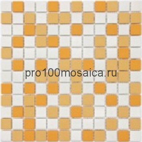 Мозаика из керамогранита неглазурованная с прокрасом в массе Titan 30х30х0,6 см (чип 23х23х6 мм)
