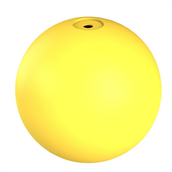 Оболочка шара 65 см желтый