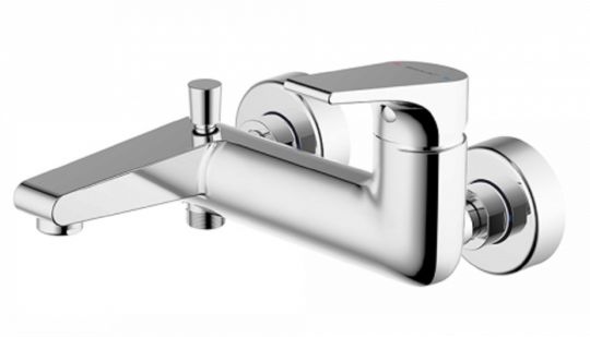 Изображение Современный смеситель для ванны Bravat Vega F6119177CP-01 хром