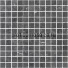 Мозаика Pietrine - Nero Oriente MAT 29,8x29,8х0,4 см (чип 23х23х4 мм)