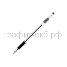 Ручка шариковая MunHwa MC GOLD маслянная основа черная BMC-01