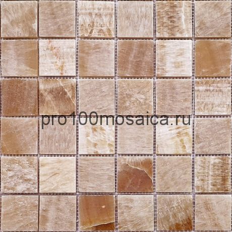 Onice legno 48 x 48 POL Мозаика серия Pietrine Stone, размер, мм: 305х305х7 (Caramelle)