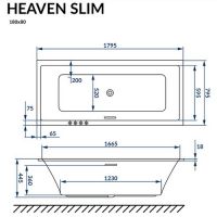схема Excellent Heaven Slim 180x80