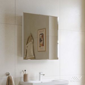 Зеркальный шкаф Alavann Paris 70, белый 55-0700-00