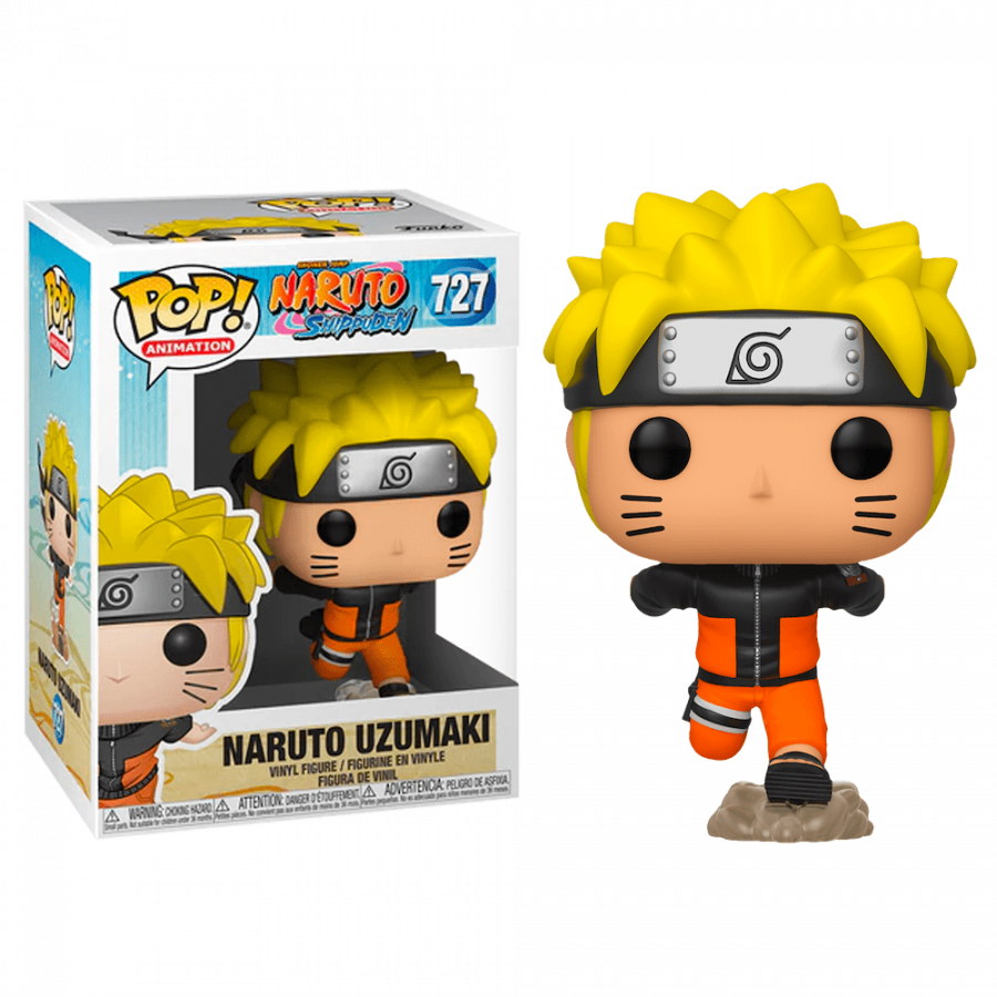 Фигурка Funko POP! Naruto Shippuden: Naruto Uzumaki (Running) (Повреждена упаковка)