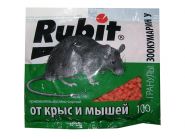 Гранулы от крыс и мышей Rubit зоокумарин+, 100гр