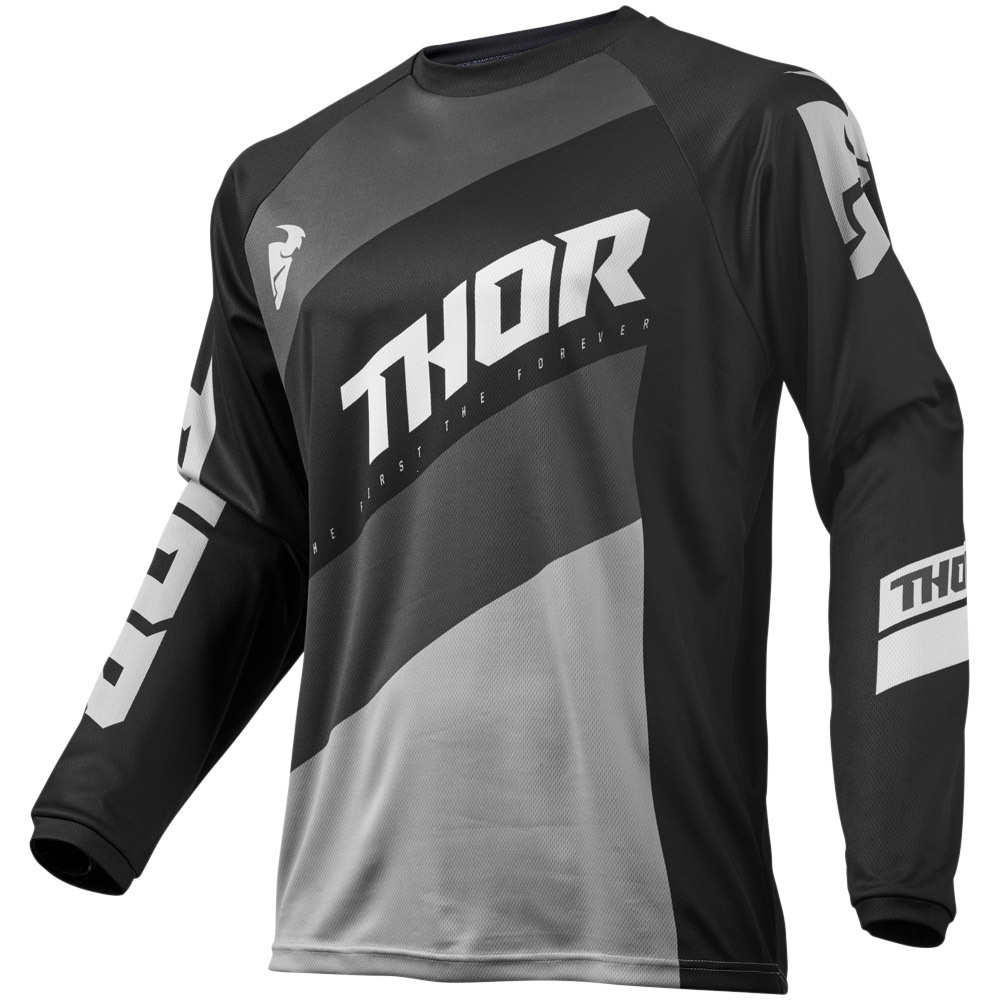 Thor - 2019 Sector Shear Black/Grey джерси, черно-серое