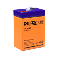 Аккумулятор герметичный VRLA свинцово-кислотный DELTA HR 6-4,5