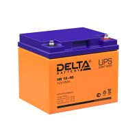 Аккумулятор герметичный VRLA свинцово-кислотный DELTA HR 12-40