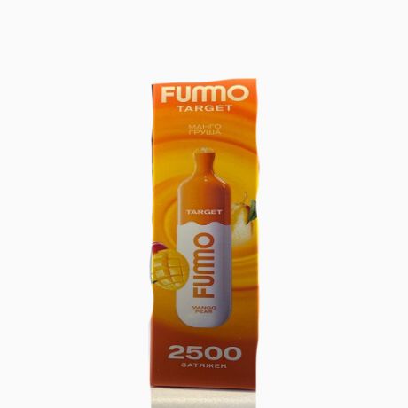 Одноразовое устройство Fummo Target Disposable Vape 2500 Манго груша