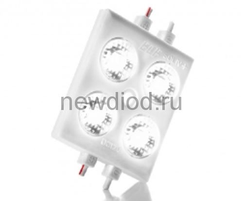 Светодиодный модуль SOL+ 4 SMD 2835 1,91W 280LM 47.6х37х9.5мм IP67 white ELF