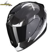 Шлем Scorpion EXO-1400 Evo Carbon Air Kendal, Чёрно-белый