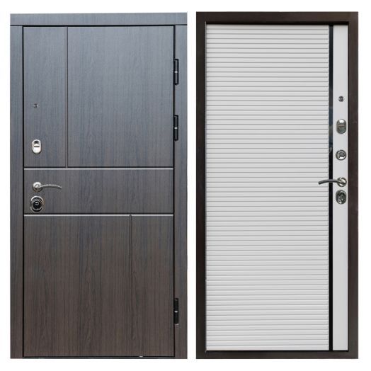 Входная Металлическая Дверь Термодор Termo-door (T.DOOR) Вертикаль венге Porte white