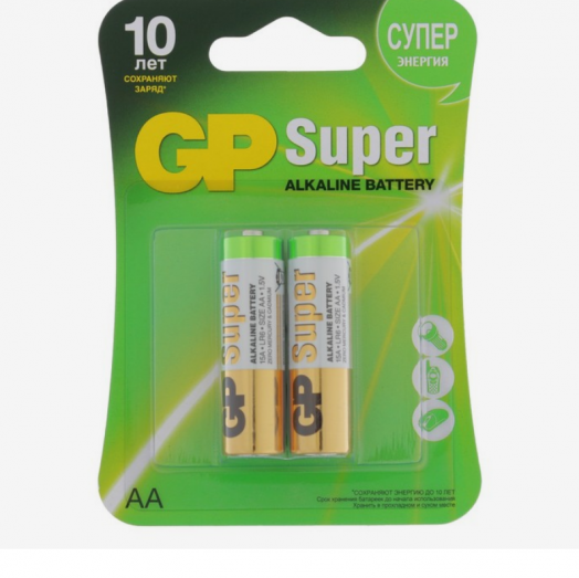 Батарейка алкалиновая GP Super AAA