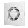 Вентилятор осевой вытяжной с контроллером Fusion Logic 1,0, обратным клапаном, тяг выкл D100 SLIM 6C