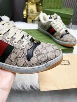 Мужские кеды Gucci с мехом