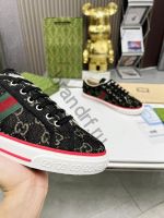 Мужские кеды Gucci с мехом