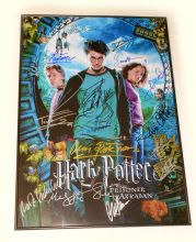 Автографы: Гарри Поттер и узник Азкабана. 16 подписей. Редкость