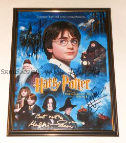 Автографы: Гарри Поттер и философский камень. 7 подписей. Редкость