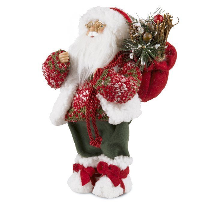 Дед Мороз в Свитере и Шапке 46 см MAXITOYS