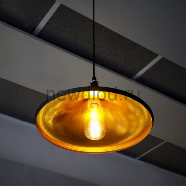 Светильник подвес LOFT 012 под лампу E27 МЕТАЛЛ ЧЕРНЫЙ OREOL