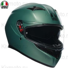 Шлем AGV K3 AGV K3 Salvia, Зелёный матовый