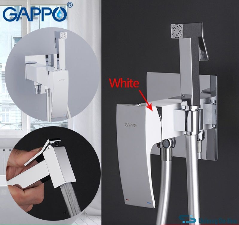Смеситель с гигиеническим душем Gappo Jacob G7207-8