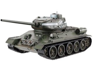 Р/У танк Taigen 1/16 T34-85 (СССР) (для ИК танкового боя) V3 2.4G (зеленый)