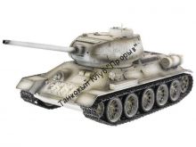 Р/У танк Taigen 1/16 T34-85 (СССР) (для ИК танкового боя) V3 2.4G (зимний)