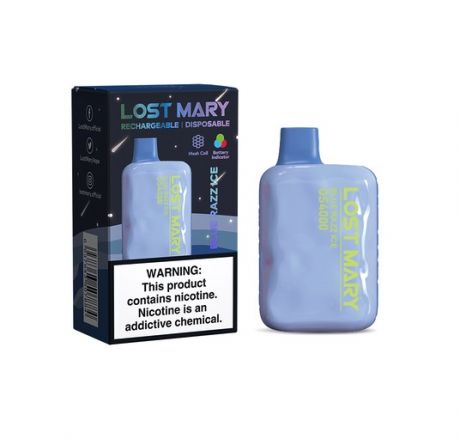 LOST MARY 4000  - BLUE RAZZ ICE