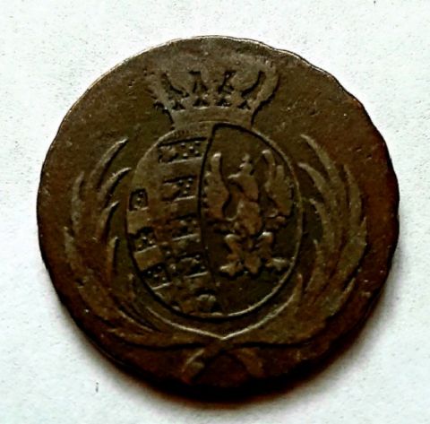 3 гроша 1813 Польша Редкий год Герцогство Варшавское