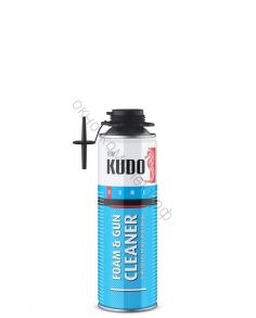 Очиститель монтажной пены KUDO FOAM&GUN CLEANER серия HOME 650мл