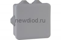 Коробка распределительная открытой установки 100X100X50, 6 сальников IP55 Systeme Electric