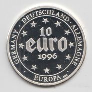 Германия 10 евро 1996 год Proof