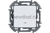 INSPIRIA Белый Выключатель одноклавишный с подсветкой/индикацией 10 AX - 250 В Legrand