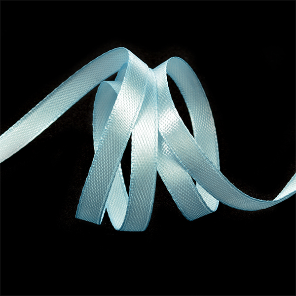 Лента атласная IDEAL цвет 3105 классический голубой Разная ширина (ЛА.IDEAL-3105)