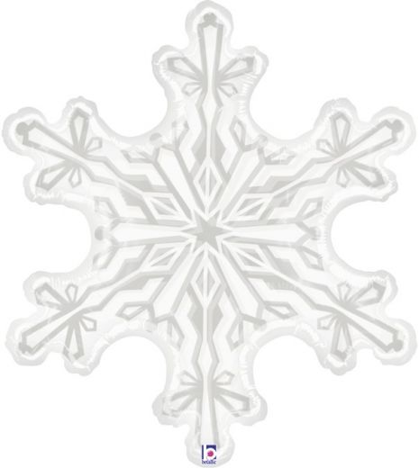 Снежинка (прозрачная) 97см