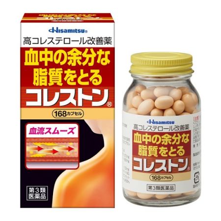 Hisamitsu Холестон (Coleston) для понижения холестерина и очищения сосудов (168 капсул на 28 дней)