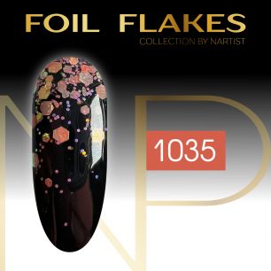 Nartist 1035 Foil Flakes 10g