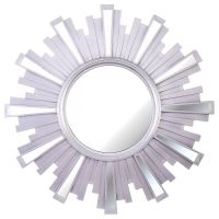 Зеркало настенное "Swiss home" 52 см цвет: серебро