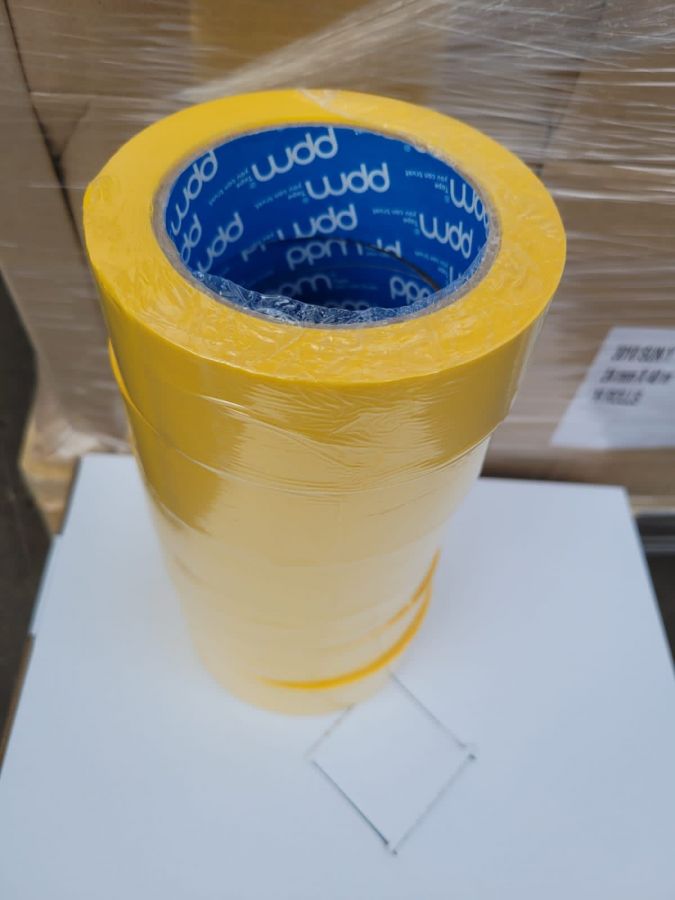 Expert Малярная лента желтая 24мм*40м 110ᴼ/30мин