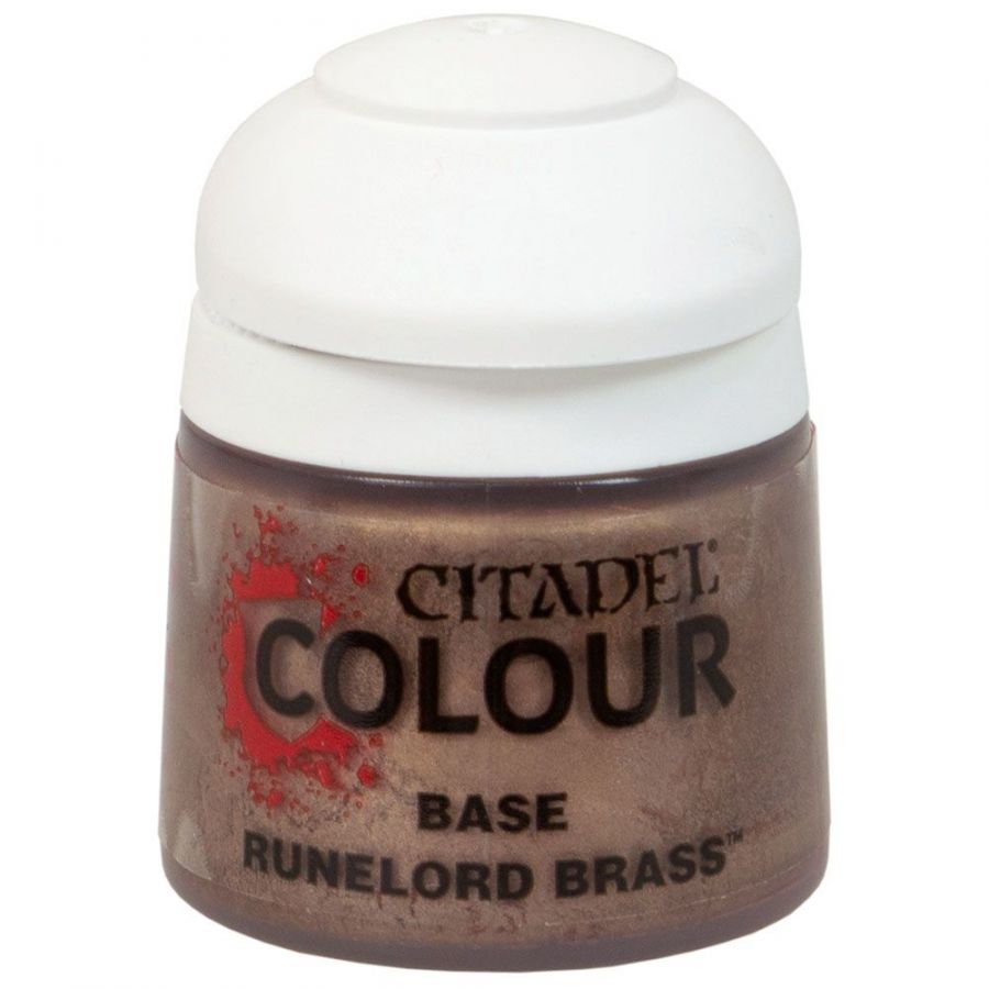 Краска Base: Runelord Brass