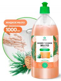 Мыло жидкое хозяйственное с маслом кедра (флакон 1000 мл) цена, купить в Челябинске