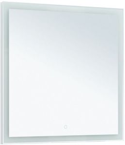 Зеркало Aquanet Гласс 80 белый LED 00274016