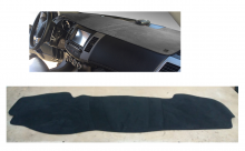 Накидка-коврик на торпедо, SIM, черный цвет замши для XL JFG